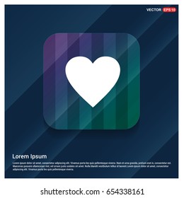love heart icon 