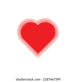 Love , heart, icon button. vector design suitable for website, apps etc.