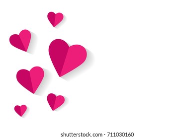 Love heart. icon concept 