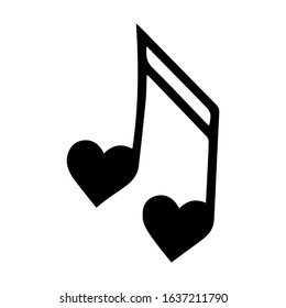 Love and heart icon set