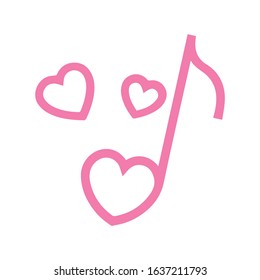 Love and heart icon set