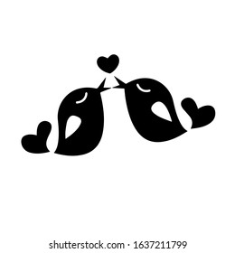Love and heart icon set