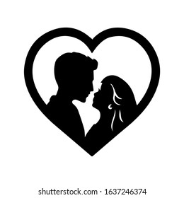 Love and heart icon set