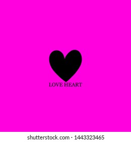 love heart icon sign signifier vector