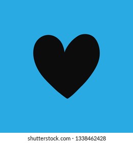 love heart icon vector
