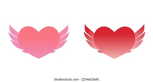 Liebes Herz Symbol Vektor. Kreative Illustration romantische Sammlung Liebessymbole. Liebeskonzept. für Valentinstag, Müttertag, Hochzeit, Liebe und romantische Ereignisse