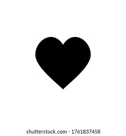 Love Heart icon vector illustration on white background