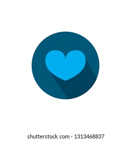 Love Heart icon vector image