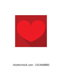 Love Heart icon vector image