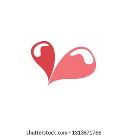 Love Heart icon vector image