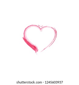 love heart icon vector logo template