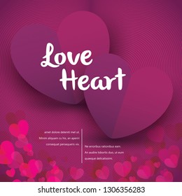 Love Heart Illustration Vector