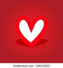 love heart logo