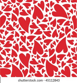 Love heart pattern