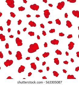 love heart pattern