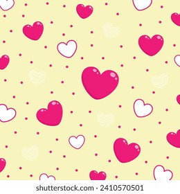 love heart pattern design for love valentine celebrate happy fastival card gift