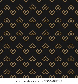 Love heart pattern, illustration, background