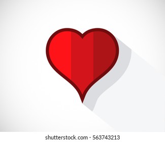 love heart red logo