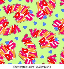 Liebe Herz nahtlos Muster. Dekoratives Symbol für Valentinstag, Hochzeit und Verlobung. Vektordesign für Verpackungspapier, Digital, Tapete, Stoffdruck, Textil, Poster, Banner, Grußkarte.