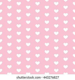 love and heart seamless pattern vector set