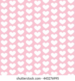 love and heart seamless pattern vector set
