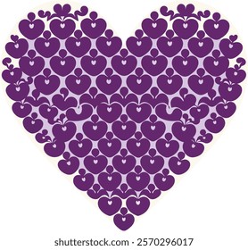 love heart stickers for love vector illustration 