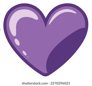 love heart stickers for love vector illustration 