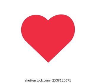 Love heart symbol icon. Art, design, element, emoji, emoticon, emotion, expression, feeling, graphic, heart, icon, illustration, logo, relationship, shape, sign, simple, symbol and vector. 