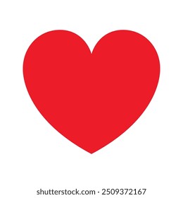 Love Heart Symbol Icons, Love Illustration solid outline vector heart