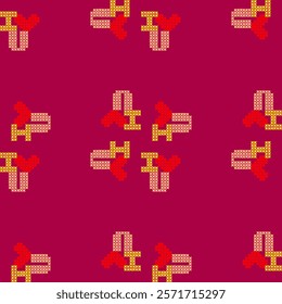 love heart valentine cross stitch needle work embroidery abstract artwork seamless geometric pattern printed background fabric wallpaper hand drawn  line watercolor printed card 


