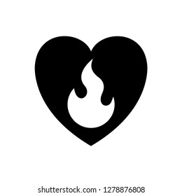 love, heart, valentine day icon vector template