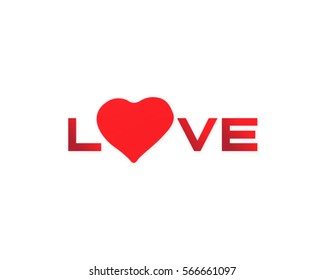 love heart valentine logo 13