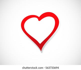 love heart valentine vector logo 9