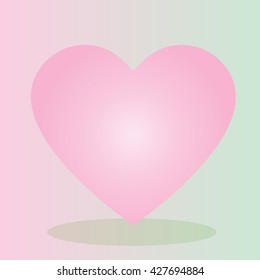 Love heart vector