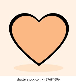Love heart vector