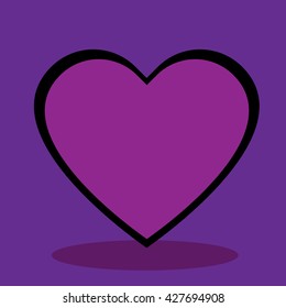 Love heart vector