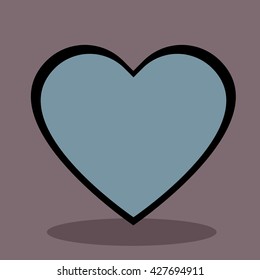Love heart vector