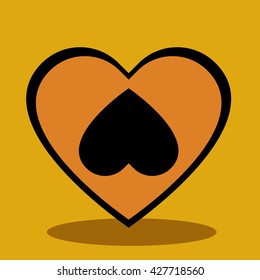 Love heart vector