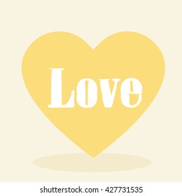 Love heart vector