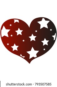 love heart vector