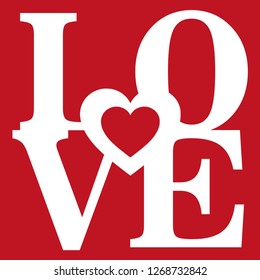 Love Heart Vector Card Background illustration Happy Valentine's Day Anniversary Day