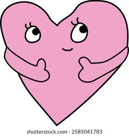 love heart vector element illustration 