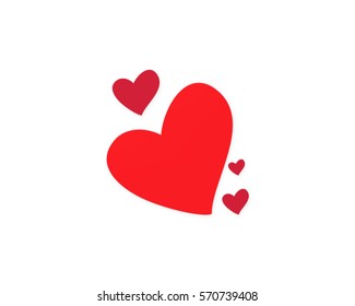 love heart vector icon logo 4