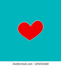 love heart vector illustration