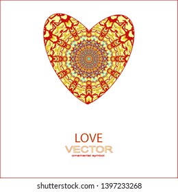 love, heart, vector, illustration, design, white, valentine, symbol, background, isolated.