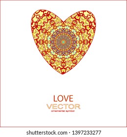 love, heart, vector, illustration, design, white, valentine, symbol, background, isolated.