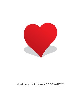 love heart vector logo