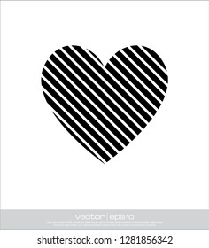 love heart vector template