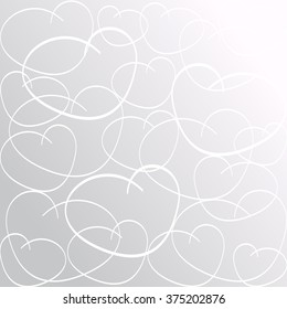 Love Heart .White Heart . Heart Shape. Heart Background . Heart Texture. Valentine's Day Heart . Heart Pattern . Creative Heart . Heart Symbol . Heart Icon . Vector Heart .