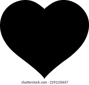 Love hearth icon vector on white background.eps

